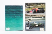 BRABHAM: Two hardcover books on Brabham, includes 'Mr Repco Brabham by Frank Hallam and Simon G. Pinder, signed by Pinder, with 'Brabham - The Grand Prix Cars by Alan Henry' - 2