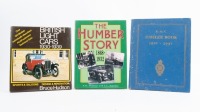 BRITISH: Three hardcover books all relating to British motoring