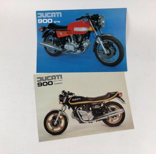 DUCATI: Two original Ducati 900 GTS and Darmah Sport colour sales brochure