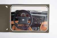 BMW: A rare circa late 1970s 'BMW - Meinungs-Bilder' large format sales brochure, featuring colour photographs of models 733i, 635Csi and BMW M1, with some onion skin pages, German text - 2