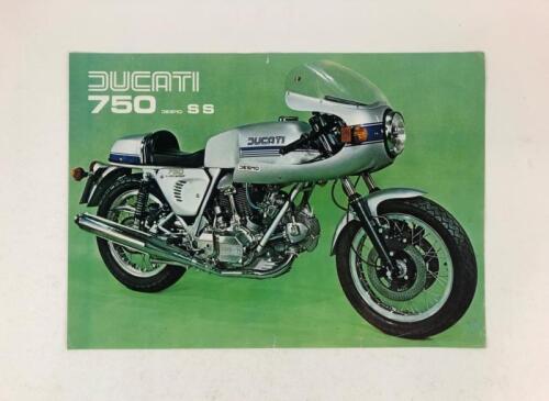DUCATI: One original Ducati 750 SS colour sales brochure