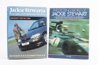 JACKIE STEWART: Two Jackie Stewart signed books