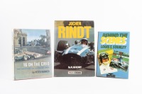 MOTOR RACING: Three hardcover books relating to motor racing