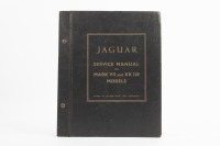 JAGUAR: An original circa 1950s Jaguar Service Manual for Mark VII and XK120 models