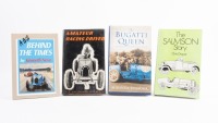 MOTORING STORIES: Four novel form books relating to motoring stories