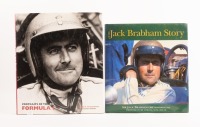JACK BRABHAM: A signed copy of 'The Jack Brabham Story', by Sir Jack Brabham & Doug Nye, hardcover book, signed by Jack Brabham, published 2004