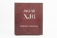 JAGUAR: A large ring bound 'Jaguar XJ6 - 2.8 litre, 4.2 litre' service manual, publication No.E155/2