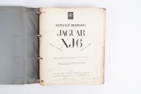 JAGUAR: A large ring bound 'Jaguar XJ6 - 2.8 litre, 4.2 litre' service manual, publication No.E155/2 - 2