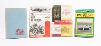 EARLY MOTORING: Four hardcover books all relating to early motoring