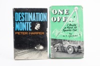 EARLY MOTORING: Two hardcover books relating to early motoring, includes 'One Off - I Build a Ford '10' Sports Car', by N.T. Havart, published 1953 and 'Destination Monte' by Peter Harper, published 1964