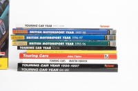 TOURING CARS: A group of twelve books relating to the British Touring Car Championships, including three editions of Autocourse 'British Motosport Year', four editions of Autosport 'Touring Car Year' and others, some editions signed by drivers. - 3