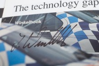 TOURING CARS: A group of twelve books relating to the British Touring Car Championships, including three editions of Autocourse 'British Motosport Year', four editions of Autosport 'Touring Car Year' and others, some editions signed by drivers. - 5