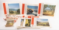 CALTEX: A collection of c1960s-1970s Caltex Scenic Views, a free promotional item handed out to customers, showing various scenic locations around Australia