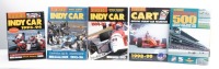 INDY: Five Autocourse year books relating to the Indy Car Racing League Series