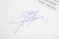 FITTIPALDI: 'Emerson Fittipaldi' hardcover book by Gordon Kirby, signed by Fittipaldi to title page - 3