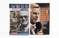 MOTORSPORT MEDIA: Two books relating to Motorsport Media personalities including a sealed copy of 'Let 'Em All Go! - Chris Economaki' with David Argabright