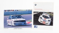 BMW M: Two BMW Motorsport related items, includes 'Celebrating the M-factor' 25 years of BMW Motorsport brochure and Bathurst 1988 - BMW M3 - Brock/Crompton #56 photograph