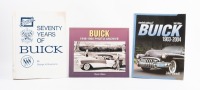 BUICK: Three books relating to Buick