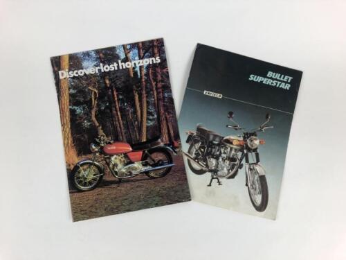 NORTON: One original Norton 1973? Range + One original Royal Enfield Std & Superstars