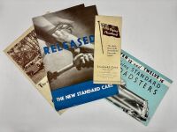 STANDARD: A group of four Sales Brochures for various models [Location: Sydney]