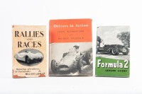 EARLY MOTOR RACING: Three hardcover books all relating to early motor racing