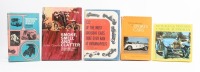 EARLY MOTORING: A group of five hardcover books relating to early motoring & racing