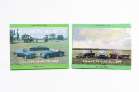 ASTON MARTIN: Two hardcover books relating to Aston Martin