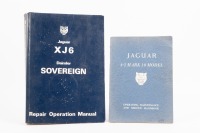 JAGUAR: Two Jaguar operating / instructional books