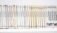AUTOMOBILE YEAR: An extensive collection of 61 editions of&nbsp;&nbsp;'Automobile Year' and 'Annual Automotive Review', starting from edition one (1953-54) up to edition No.62 - 3