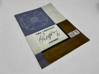 CROSSLEY: A pair of Sales Brochures for the Regis 10/4 and 12/6 models [Location: Sydney] - 6