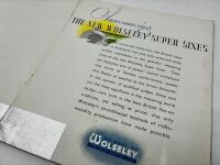 WOLSELEY: A group of three Sales Brochures for the Super Six [Location: Sydney] - 3