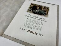WOLSELEY: A group of three Sales Brochures for the Ten [Location: Sydney] - 3