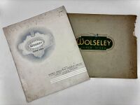 WOLSELEY: A pair of Sales Brochures for the Super Six [Location: Sydney]
