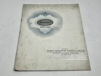 WOLSELEY: A pair of Sales Brochures for the Super Six [Location: Sydney] - 2