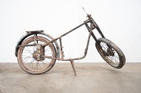 A rare circa 1950 DKW RT125W, similar to the BSA/Harley Bantam