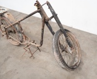 A rare circa 1950 DKW RT125W, similar to the BSA/Harley Bantam - 4