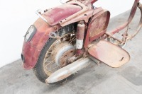 Circa 1950s/1960s Jawa motorcycle frame with two engines, engine with stamped *353.101854, other engine unstamped - 3