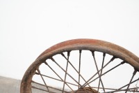 A circa late 1920s Webb front wheel, 7" brake - 2