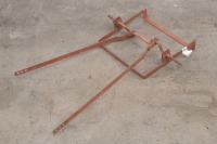A children's pedal car front wheel assembly