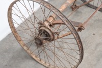 A finely constructed Veteran fourcar arrangement for a motorcycle, likely British, 23" rims 40 spoke wheels - 3