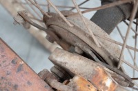 A finely constructed Veteran fourcar arrangement for a motorcycle, likely British, 23" rims 40 spoke wheels - 4