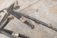 A crica 1960s/1970s Triumph swing arm rear end - 2