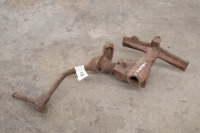 An Indian Scott kick start lever, 12 teeth