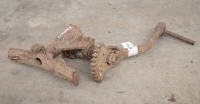 An Indian Scott kick start lever, 12 teeth - 2