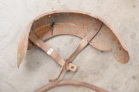 A vintage sidecar chassis with mudguard and beaded edge wheel, no fittings - 4