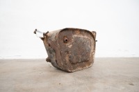Circa 1950s Triumph oil tank with cap - 2