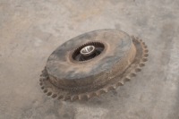 A BSA or Triumph crinkle hub 16" rear wheel with tyre [Updated Photos] - 3