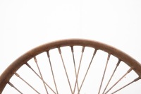 A circa 1920s American 40 spoke 21" front wheel, no bearings , possibly Excelsior - 2