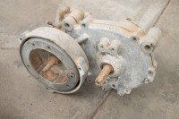 A collection of Autocycle parts including frame, forks, wheels - 7