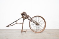 A circa 1920s unidentified OHV front frame section
